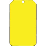 Accuform Caution Tag,5 3/4in H,3 1/4in W,PK25 TSS102PTP