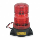 Sim Supply Warning Light,Strobe,Red,12 to 80VDC  2ERP8