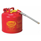 Eagle Mfg Type II Safety Can,Red,5 gal U251S