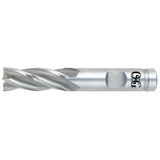 Osg Sq. End Mill,Single End,Cobalt,7/16" 5400600