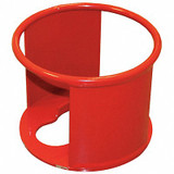 Saftcart SAFTCART HiViz Red Steel Cylinder Collar CC2FOS-13