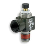 Aro CylPortFlowCtrlValve,1/2inNPT,MeterOut 119308-500
