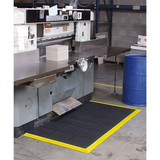 Wearwell Modular Antifatigue Mat,Black,3ft.x3ft. 570