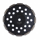 Husqvarna Segment Cup Wheel,Diamond,Sgl,4x5/8-11 LW1-1