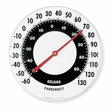 Taylor Analog Thermometer,-60 to 120 Degree F  68162