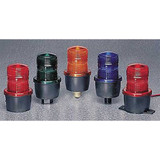 Federal Signal Strobe Light,Red,Surf,Round,3-1/8 Dia LP3S-120R