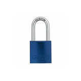 Abus Lockout Padlock,KA,Blue,1-1/2"H,PK6 72 HB/40-40 KAx6 Blue