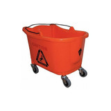 Tough Guy Mop Bucket,Orange,8 3/4 gal 5CJJ5