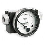 Ashcroft Pressure Gauge,0 to 15 psi 351130FD25SXCYLM15PSID