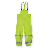 Nasco Arc Flash Rain Overall,Cat 1,Ylw/Grn,3XL 1501TFY3