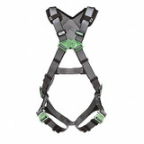 Msa Safety Full Body Harness,V-FIT,XL 10194874