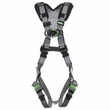 Msa Safety Full Body Harness,V-FIT,XL 10194657