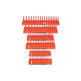 Hansen Socket Tray Set,Orange,Plastic 92015