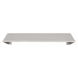 Bradley Utility Shelf,SS,24 in Overall W,Satin 755-024000