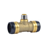 Sharkbite Reducing Tee,1-1-4" Tube Size UXL08353516
