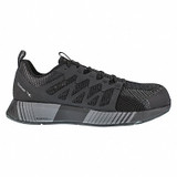 Reebok Athletic Shoe,M,9 1/2,Black,PR RB4310