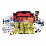 American Red Cross First Aid Kit,Nylon,7" H x 17" W x 9" D 91050