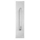 Ives Door Pull Plate,6In W x 16In L 8302-8 US32D 6X16