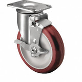 Colson Plate Caster,Swivel,3" Wheel Dia. 2.03356.92 BRK1