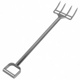 Sani-Lav Reinforced Fork,12 in Tine L,D Handle 2074SR