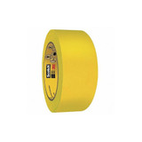 3m Masking Tape,2" W,60 yd L,Yellow,PK24 2460