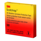 3m Elec Tape,100 ft Lx1"W,10 mil,Black,PK10 50-UNPRINTED-1X100FT