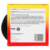 3m Elec Tape,100 ft Lx1"W,10 mil,Black,PK10 50-UNPRINTED-1X100FT