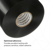 3m Elec Tape,100 ft Lx1"W,10 mil,Black,PK10 50-UNPRINTED-1X100FT