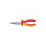 Knipex Needle Nose Plier,6-1/4" L,Serrated 25 08 160 SBA