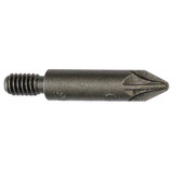 Apex Tool Group PowerBit,L:1 3/16",PKG5,BitSize:#2 592-PZDX-5PK