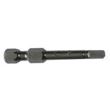 Apex Tool Group Power Bit,SAE,1/4",Hex Power Drive,PK5 AM-01-A-5PK