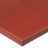 Sim Supply Silicone Strip,40A,10'x1"x0.125",Red  BULK-RS-S40-169