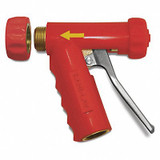 Sani-Lav Spray Nozzle,Red,Brass/SS,5-1/4" L N1TR