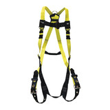 Honeywell Miller Safety Harness,Vest style,Back,420 lb H11110023