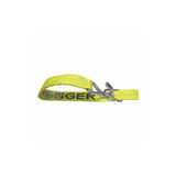 Lift-All Tie Down Strap,Wire-Hook,Yellow  60516