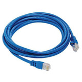 Polyscience Patch Cord,Cat 5e,Snagless,Blue,7.0 ft. 225-670-KIT-GRAINGER