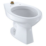 Toto Toilet Bowl,Elongated,Floor,Flush Valve  CT705UNG#01