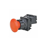 Siemens Non-Illuminated Push Button,30mm,Metal  52PR8W2A