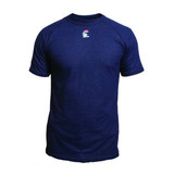 National Safety Apparel FR T-Shirt, Navy, L C52FKSRLG