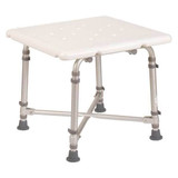 Healthsmart Shower Seat,Plastic,21 in Seat W 524-1814-1999