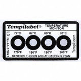 Tempil Non-Reversible Temp Indicator,Strip,PK10 26702