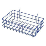 Marlin Steel Wire Products Storage Basket,Rectangular,Steel  923-07