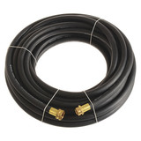 Continental Garden Hose,1/2" ID x 25 ft.,Black CWH050-25MF-G
