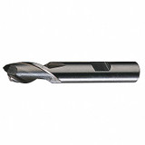 Cleveland Sq. End Mill,Single End,HSS,7/8" C41636