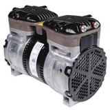 Gast Piston Air Compressor, 0.5 hp, 1 Phase 87R555-V101-N470X