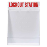 Brady Lockout Station,Unfilled,19-1/2 In W  50994