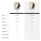 3m Masking Tape,1 7-8" W,60 yd L,Tan,PK24 201+