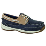 Rockport Works Boat Shoe,M,11,Navy,PR RK670