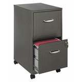 Space Solutions Flat File Cabinet,Charcoal,Powder Coated  20224