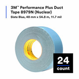 3m Duct Tape,Slate Blue,1 7-8inx60 yd,PK24 8979N
